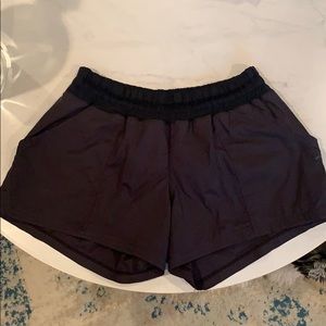 Black lululemon Running Shorts